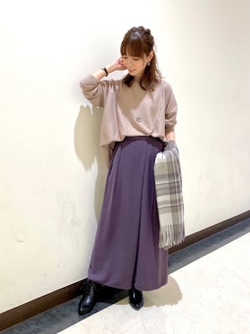 izuminさん(レディース・155cm)の秋コーディネート