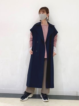 izuminさん（レディース・155cm）の冬コーディネート