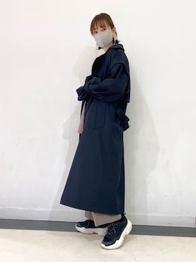 izuminさん（レディース・155cm）の冬コーディネート