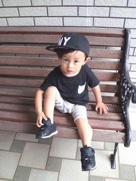 Co-msさん（キッズ・80cm）の夏コーディネート