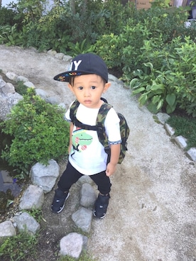 Co-msさん（キッズ・80cm）の秋コーディネート