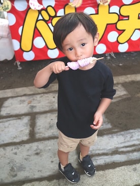 Co-msさん（キッズ・90cm）の秋コーディネート