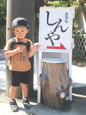 Co-msさん（キッズ・90cm）の秋コーディネート