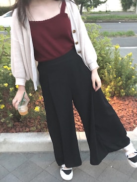 「Le Melange（ル・メランジュ）のアイテム」を使った、_roseさん（レディース・156cm）の夏コーディネート