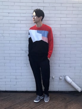 HIROKI KUBOさん（メンズ・178cm）の冬コーディネート