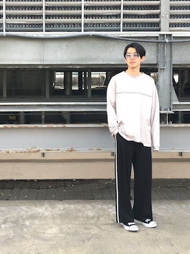 HIROKI KUBOさん(メンズ・178cm)の春コーディネート