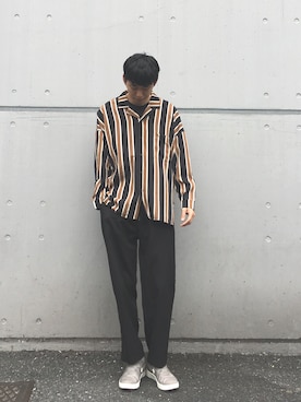 HIROKI KUBOさん（メンズ・178cm）の秋コーディネート