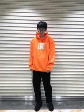 「コカコーラ コラボ」｜HIROKI KUBOさん（メンズ・178cm）の秋コーディネート
