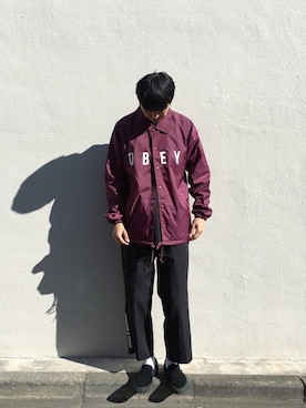 HIROKI KUBOさん（メンズ・178cm）の秋コーディネート