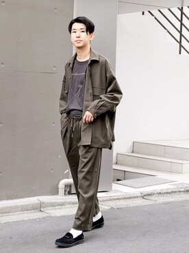 HIROKI KUBOさん(メンズ・178cm)の秋コーディネート