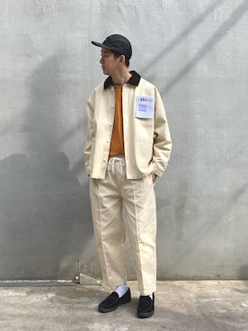 HIROKI KUBOさん（メンズ・178cm）の春コーディネート