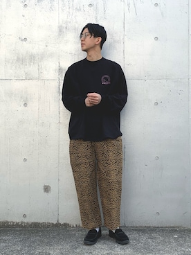 HIROKI KUBOさん（メンズ・178cm）の春コーディネート