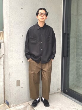 HIROKI KUBOさん（メンズ・178cm）の春コーディネート