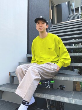 HIROKI KUBOさん（メンズ・178cm）の春コーディネート