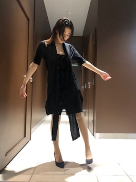 「Bershka（ベルシュカ）のアイテム（パンプス）」を使った、kanaさん（レディース・156cm）の秋コーディネート