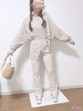 shiroさん（レディース・159cm）の春コーディネート