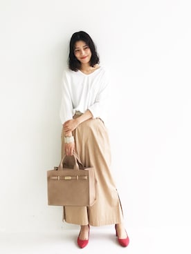 「アイテム（ピアス（両耳用））」を使った、MAKORIさん（レディース・159cm・30代）の夏コーディネート