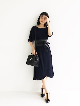 「アイテム（ワンピース/ドレス）」を使った、MAKORIさん（レディース・159cm・30代）の夏コーディネート