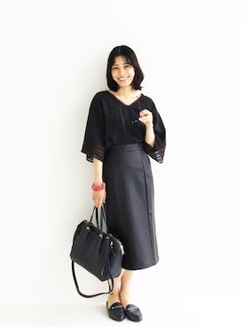 MAKORIさん（レディース・159cm）の夏コーディネート