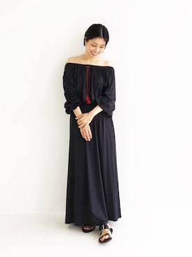 「haco!（ハコ）のアイテム」を使った、MAKORIさん（レディース・159cm）の夏コーディネート