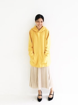 「高橋愛」｜「アイテム（パンプス）」を使った、MAKORIさん（レディース・159cm）の秋コーディネート