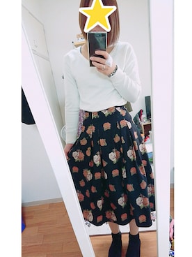 みさきさん（レディース・157cm）の秋コーディネート