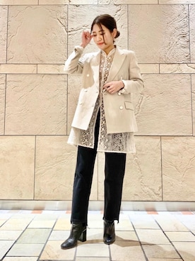 新垣　茜さんのコーディネート