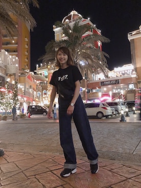 「youthloser」｜「アイテム（腕時計）」を使った、れ み れ みさん（レディース・158cm）の春コーディネート