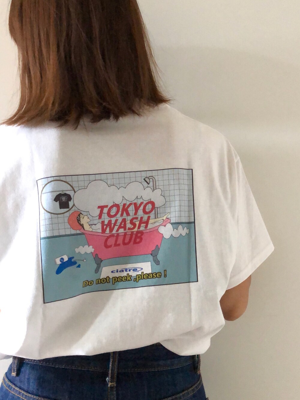 サイズ交換ＯＫ】 81teez ロンT tokyo wash club - トップス