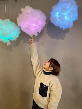 「レトロX」｜「アイテム（アクセサリー）」を使った、れ み れ みさん（レディース・158cm）の秋コーディネート