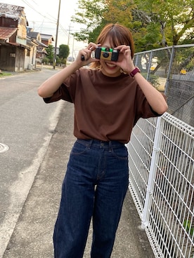 「エアリズム」｜れ み れ みさん（レディース・158cm）の夏コーディネート