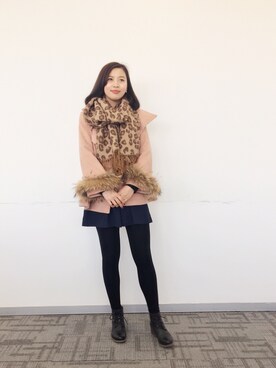 「ONLY（オンリー）のアイテム（ブルゾン）」を使った、Danazddさん（レディース・166cm）の冬コーディネート