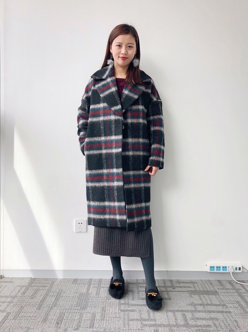 「Lilyのアイテム（ジャケット/アウター、その他）」を使った、Danazddさん（レディース・165cm）の秋コーディネートの1枚目の写真