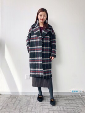「Lily（リリイ）のアイテム（ジャケット/アウター）」を使った、Danazddさん（レディース・165cm）の秋コーディネート