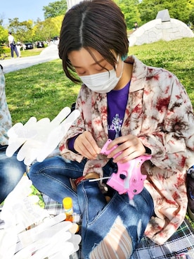 「SUBCIETY LIMITED EDITION（サブサエティ リミテッドエディション）のアイテム」を使った、のんさん（レディース・150cm）の春コーディネート