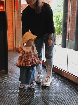 「NO NAME（ノーネーム）のアイテム」を使った、pprriinncceeさん（キッズ・80cm）の夏コーディネート