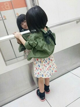 ratoco*さん（キッズ・100cm）の秋コーディネート