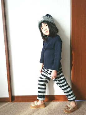 ratoco*さん（キッズ・100cm）の冬コーディネート