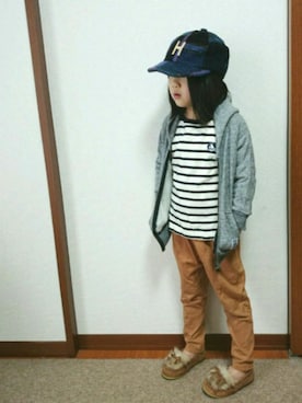 ratoco*さん（キッズ・100cm）の冬コーディネート