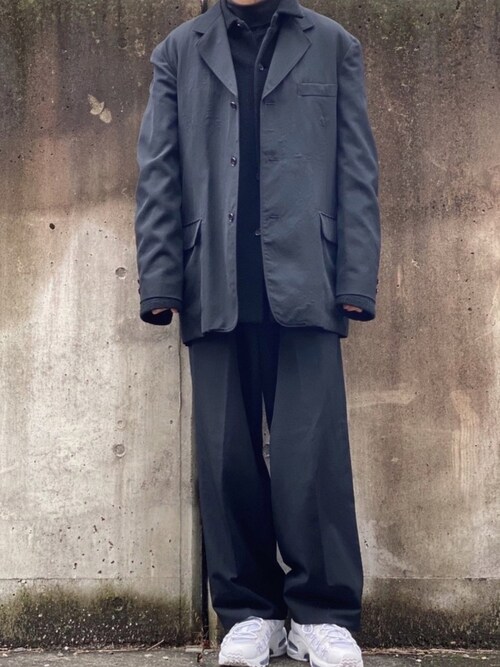Yohji Yamamoto（ヨウジヤマモト）のスーツ/ネクタイを使ったコーディネート一覧 - WEAR