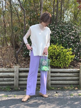 YUKINOさん（レディース・170cm）の春コーディネート