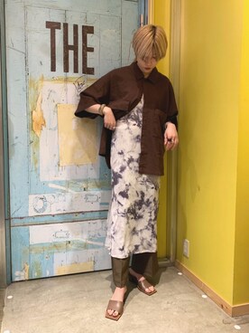 YUKINOさん（レディース・170cm）の春コーディネート