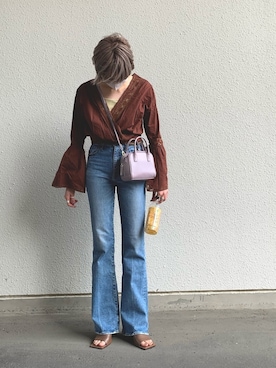 YUKINOさん（レディース・170cm）の春コーディネート