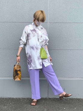 YUKINOさん（レディース・170cm）の春コーディネート