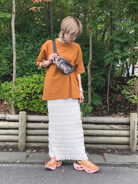 YUKINOさん（レディース・170cm）の夏コーディネート