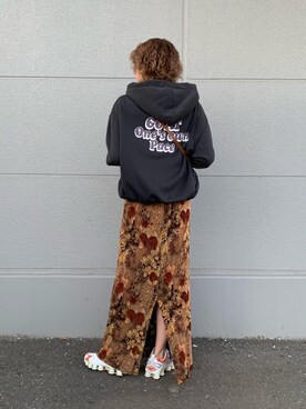 YUKINOさん（レディース・170cm）の冬コーディネート