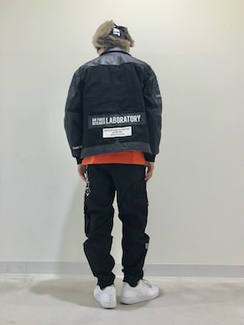 ふく。さん（メンズ・175cm）の冬コーディネート