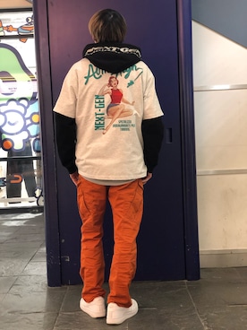 ふく。さん（メンズ・175cm）の冬コーディネート