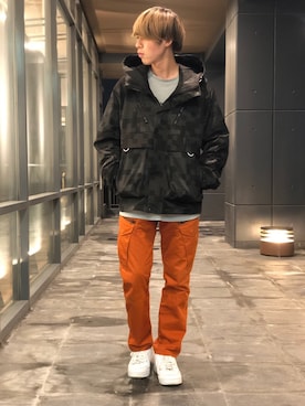 ふく。さん（メンズ・175cm）の冬コーディネート