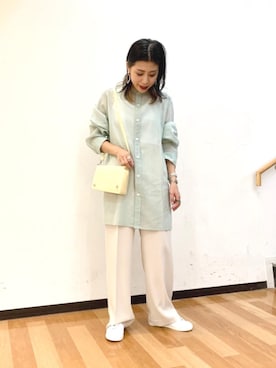 Kumamoto　Hitomiさん（レディース・157cm）の夏コーディネート